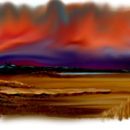peach-sunset-over-glac