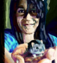 girl-andherhamster