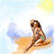 50s-beach-pinup by KO