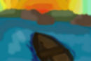 boat-on-a-lake