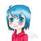 blue-haired-girl by RitaSama