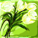 five-white-tulips
