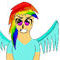 rainbow-dash-2p-human by fangsnowfire