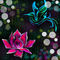 bird-and-flower by mudpuddle