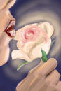 flowers-kiss