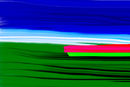 smudged-landscape-with