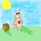 hamster-und-nuss by blutrose