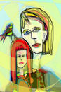 self-portrait-w-daught